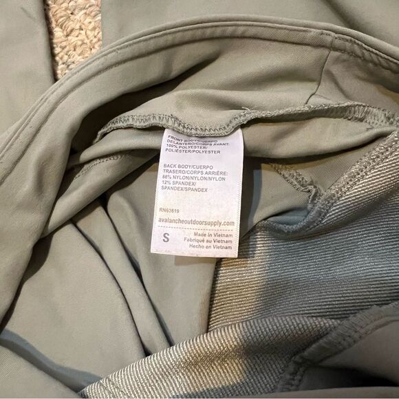 Avalanche Sage Green Hybrid Hiking Leggings / Slim Fit Pants - Picture 12 of 12